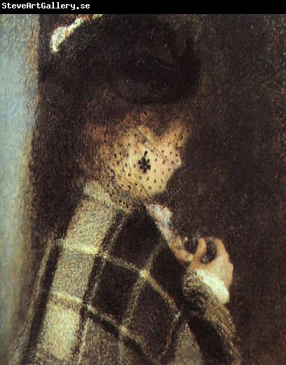 Pierre Renoir Young Woman with a Veil